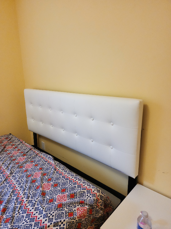 queen size leather headboard - photo 2