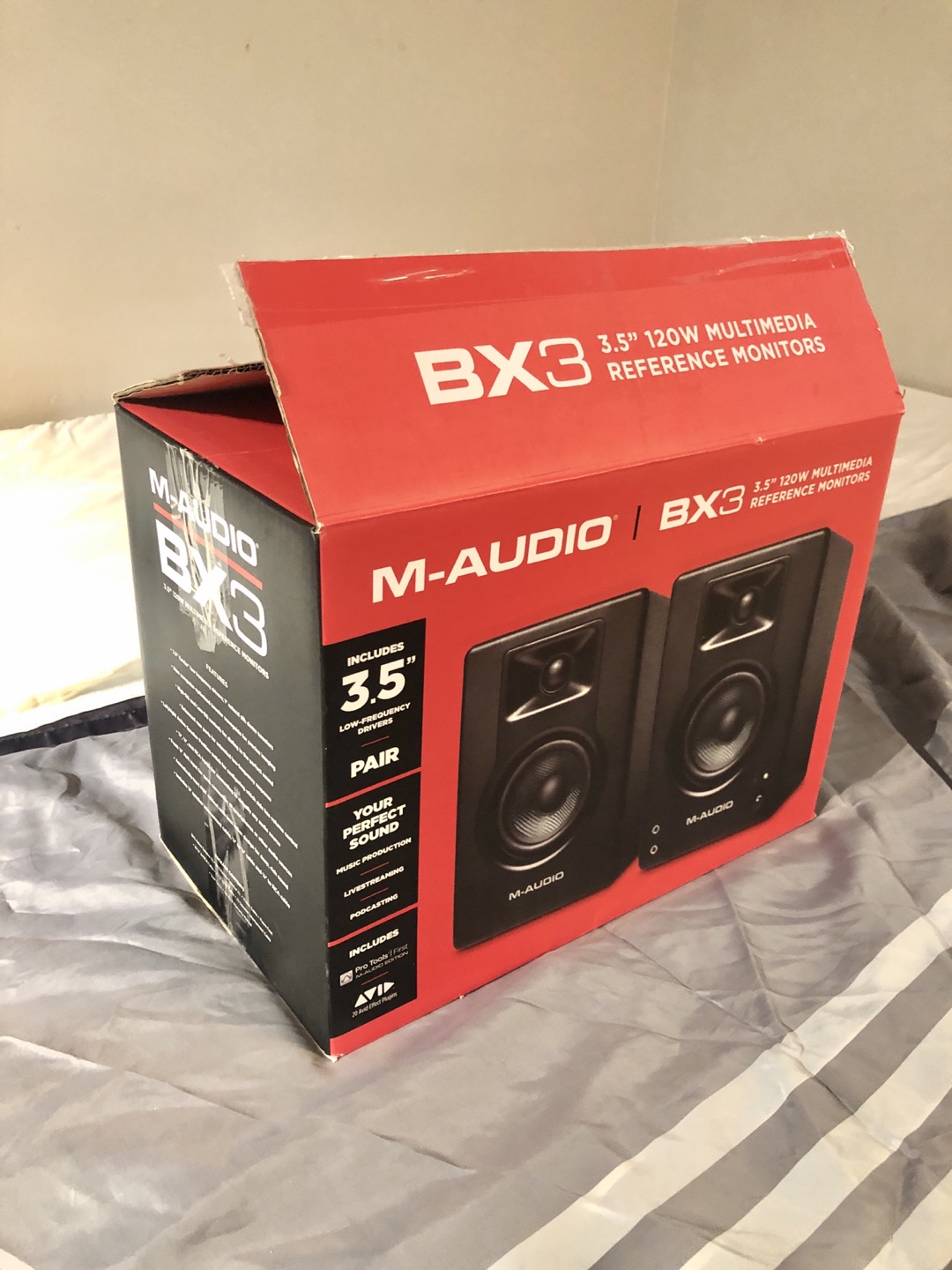 M-Audio BX3-120Watt Deskop/Studio Speaker - photo 2