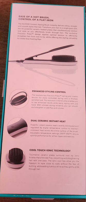 Hair straightening brush image indicator(4)