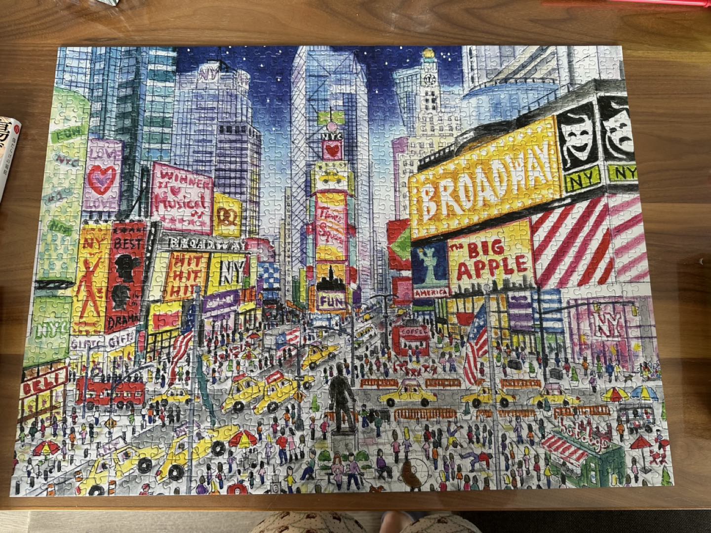 Galison Puzzle 100p piece_Time Square - photo 5