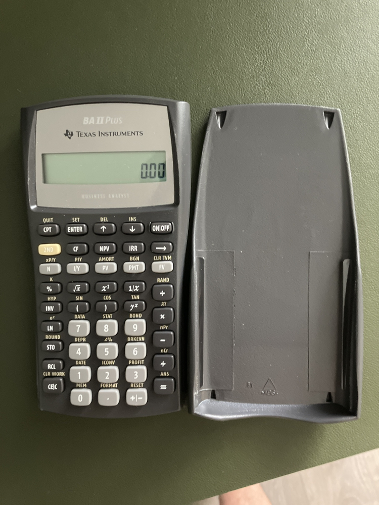 Texas Instruments BA 2 Plus Financial Calculator