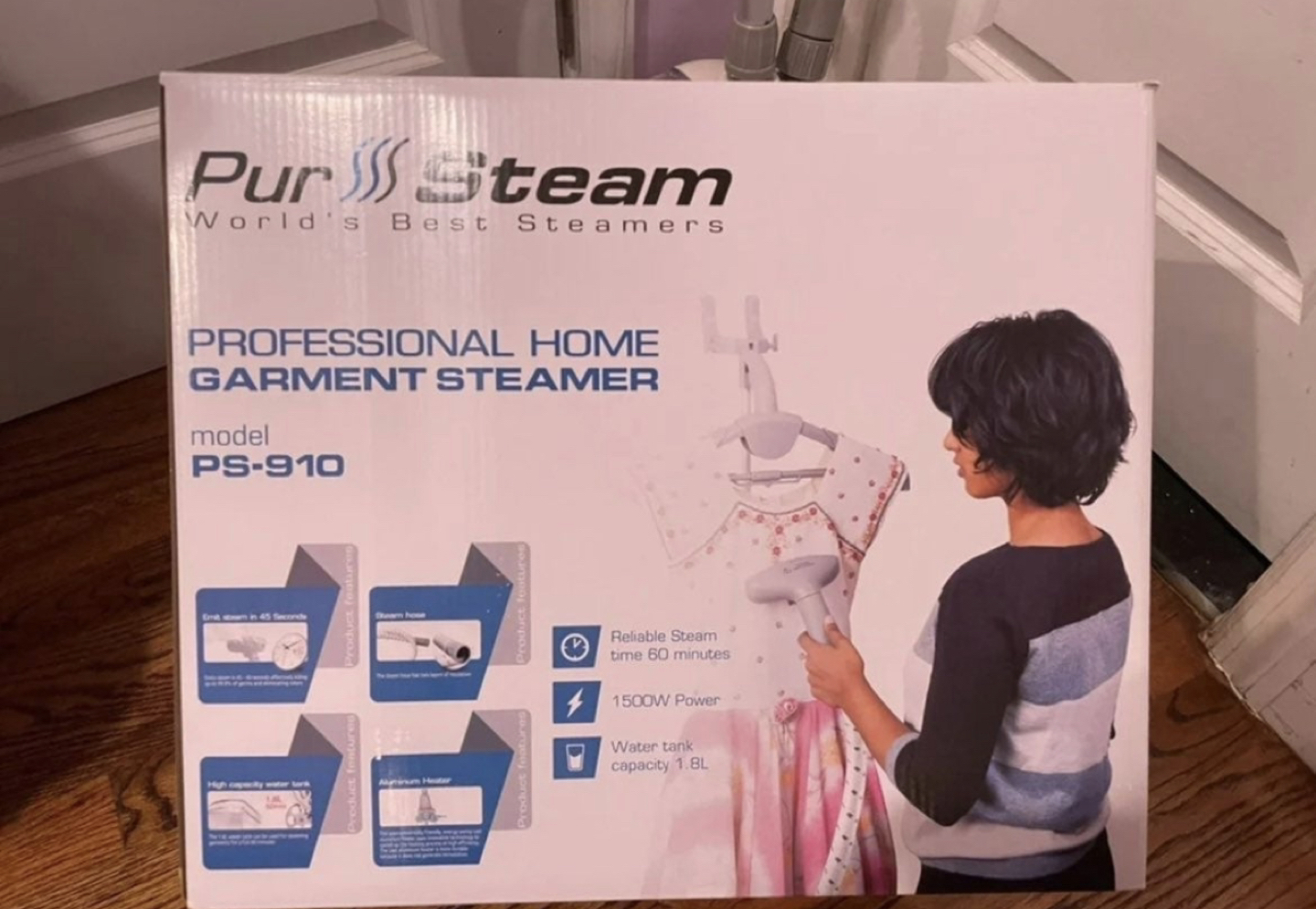 Pur steam home garment steamer ps-910 thumbnail