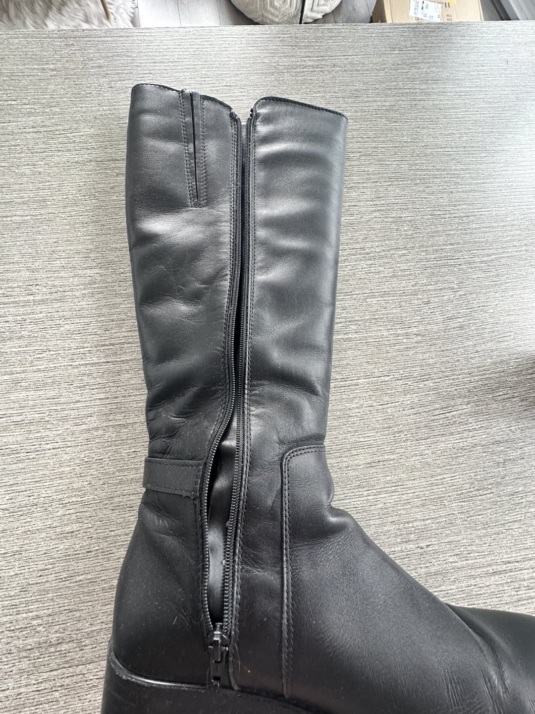 Black Winter Knee High Boots in womens size 8 - photo 3