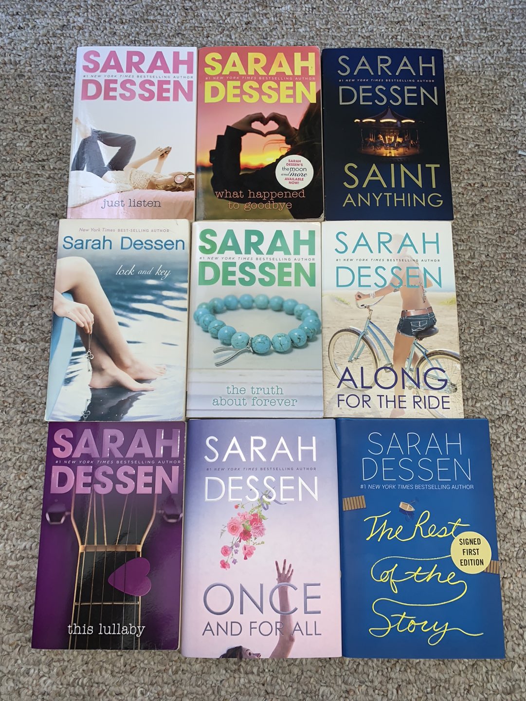 Sarah Dessen Books