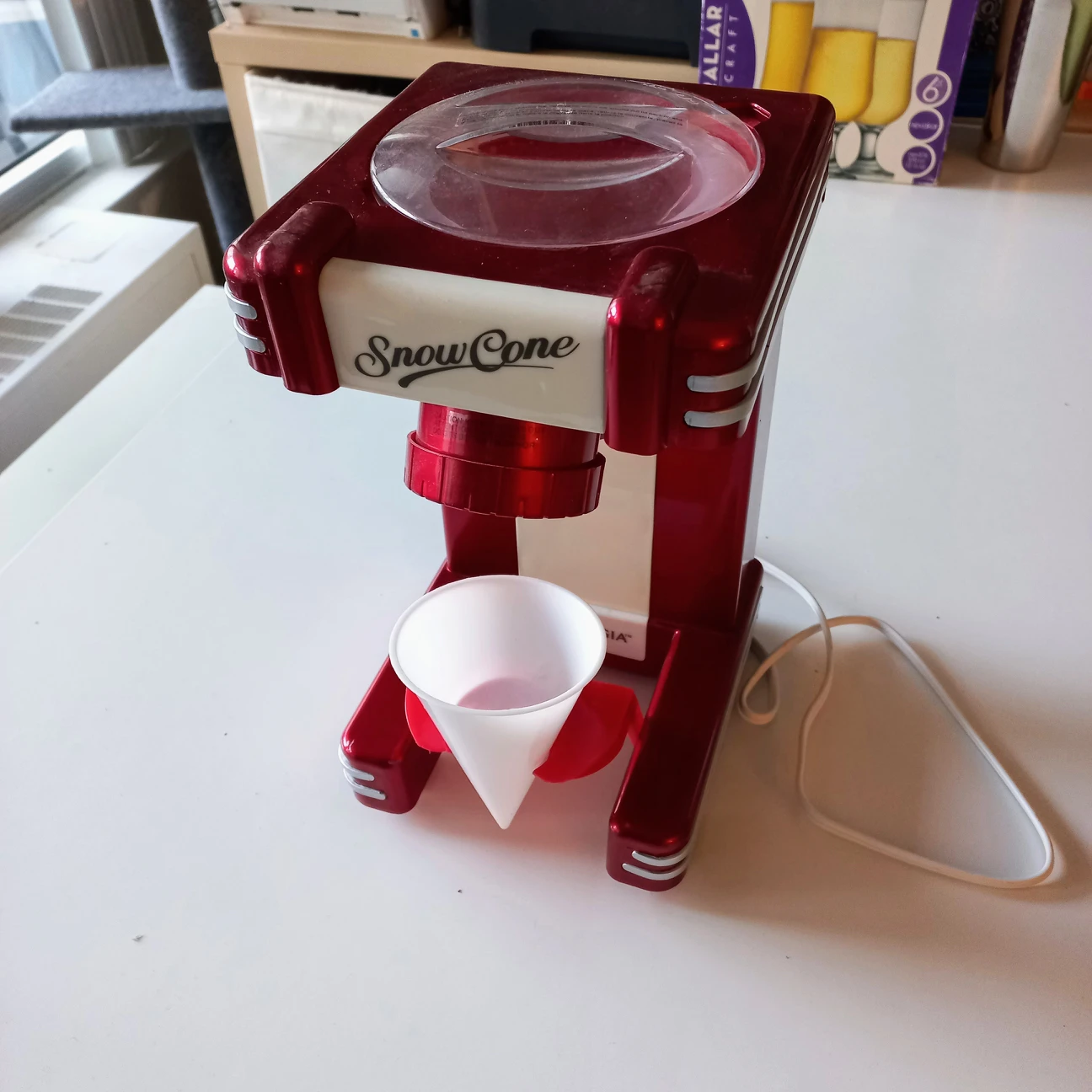 Red Snow Cone Slushie Machine thumbnail