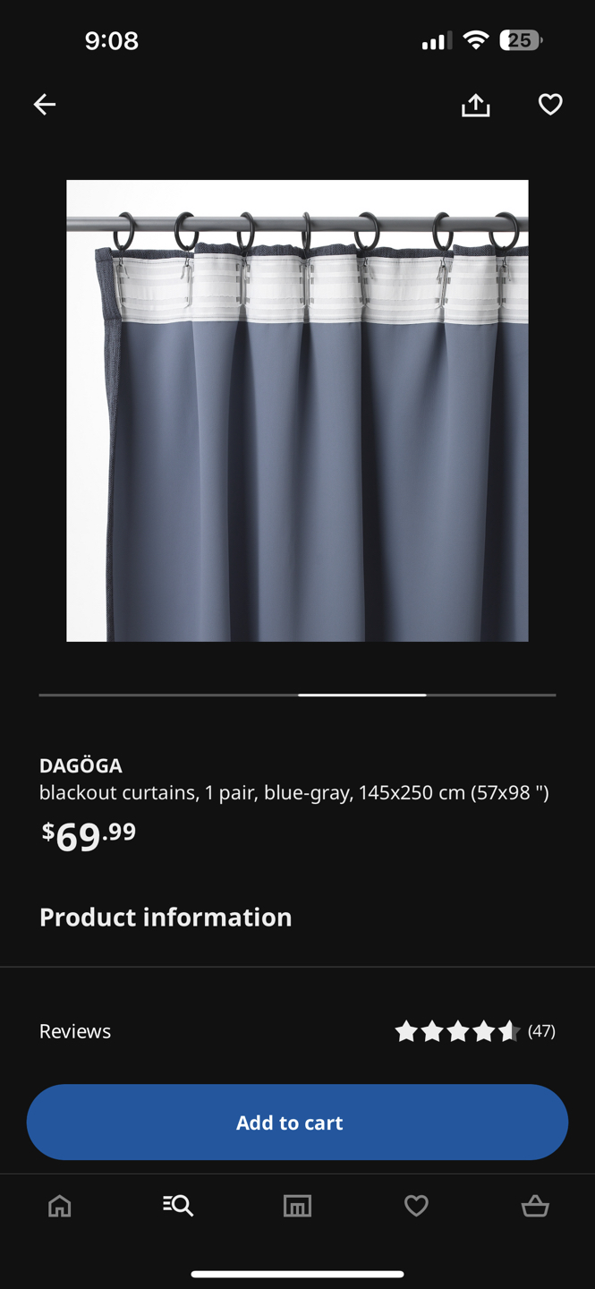 IKEA Blackout Curtains 3 sets - photo 3