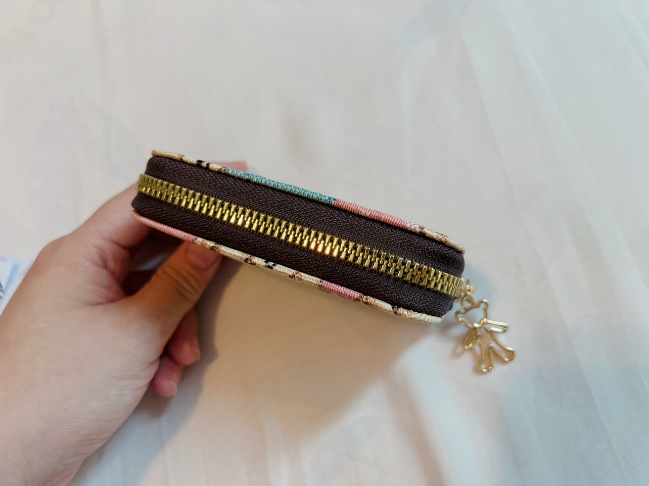 Pink Bear Card Holder Wallet NEW image indicator(3)