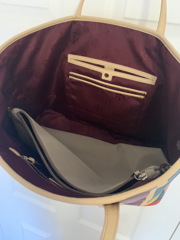 Tory Burch Beige Handbag image indicator(4)