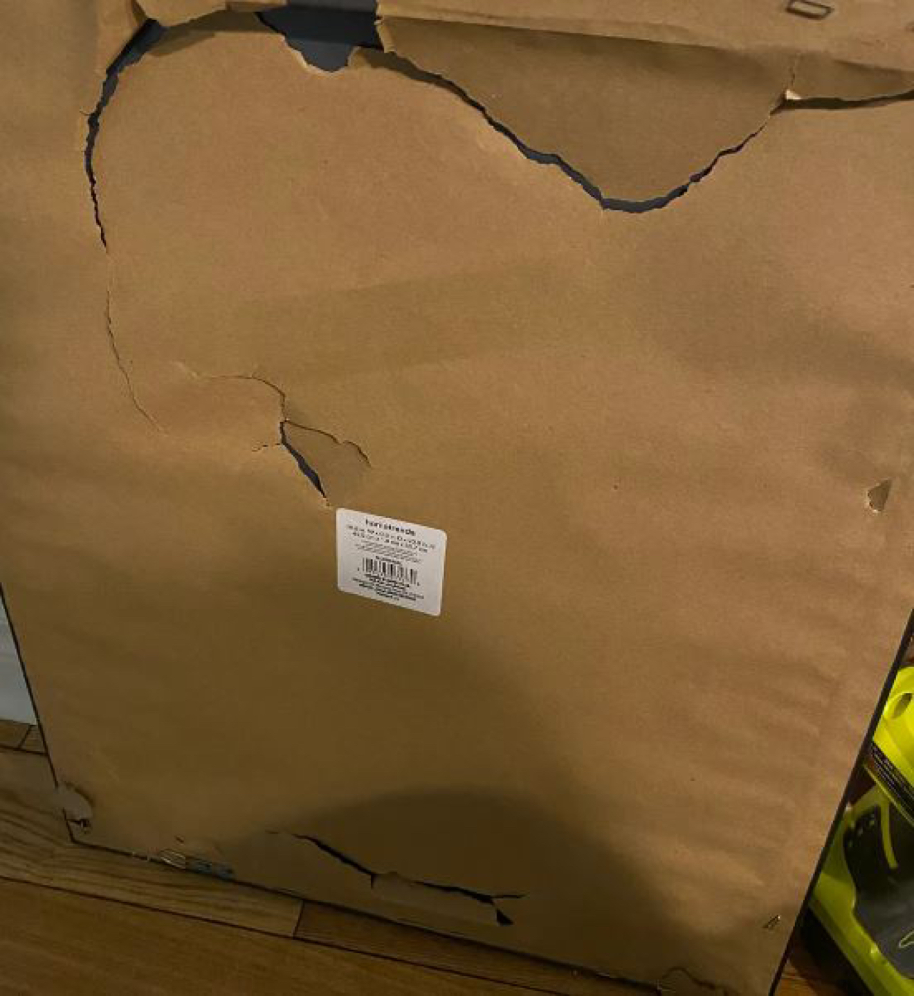 16.5 x 20.5” Rectangular Gold Mirror image indicator(3)