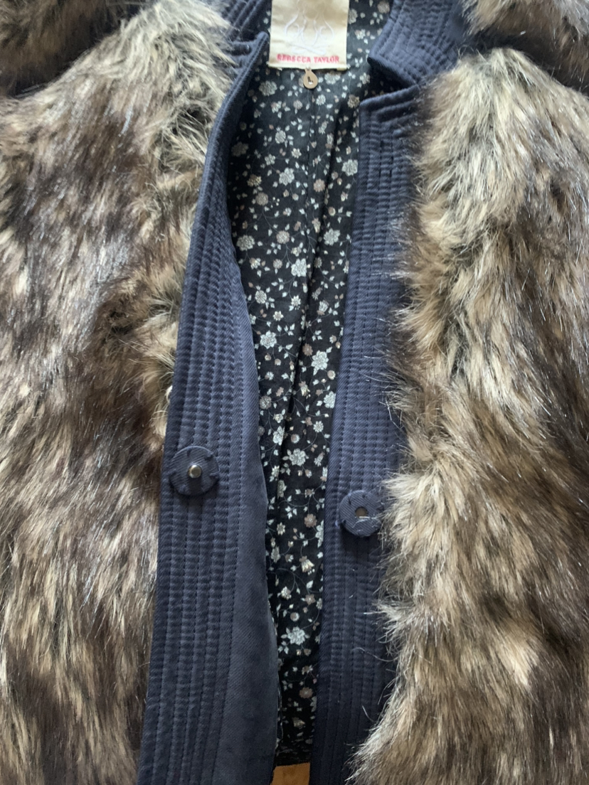 Rebecca Taylor Faux Fur Vest image indicator(4)