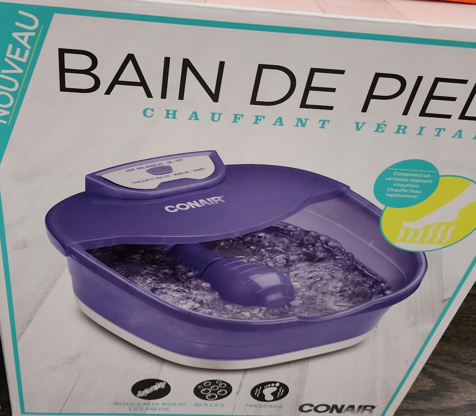 Conair Heat Sense Foot and Pedicure Spa