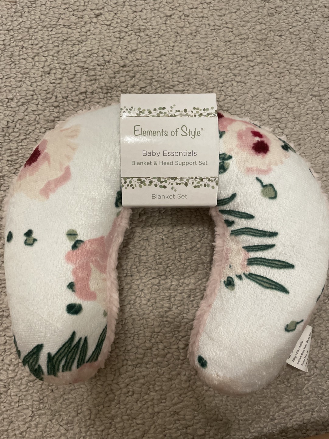 Head support for baby