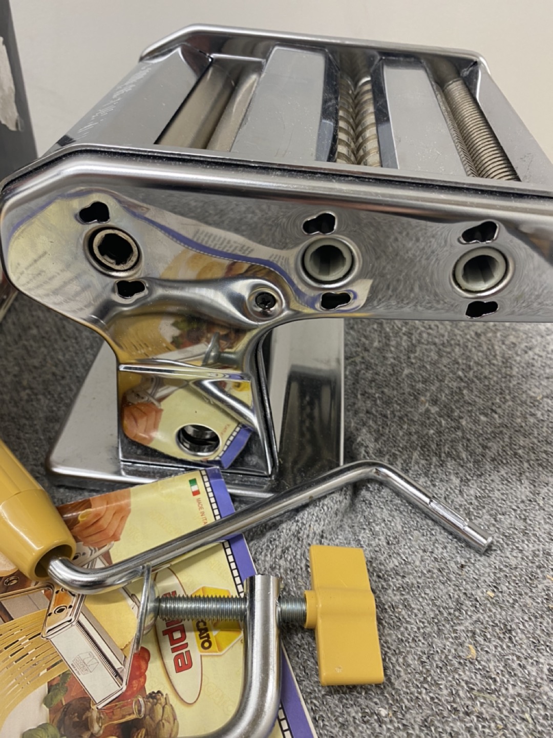 MERCATO Stainless Steel Pasta Maker image indicator(4)