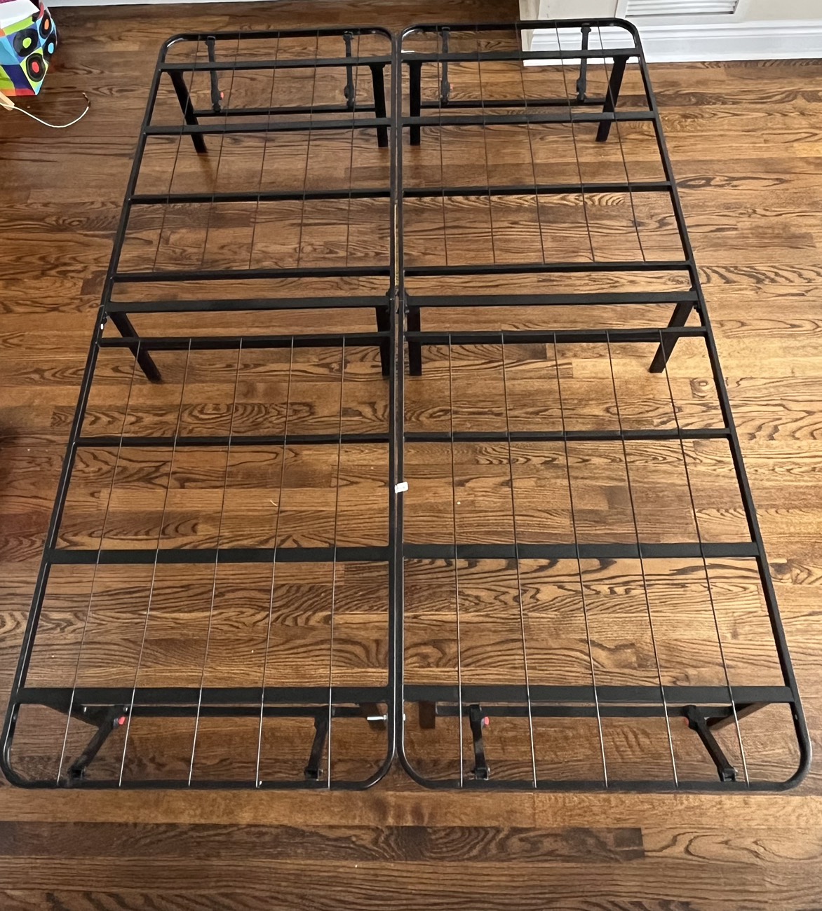 Foldable Steel Bed Frame - Full Size - photo 3
