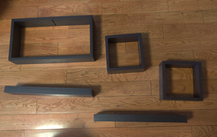 floating shelves set