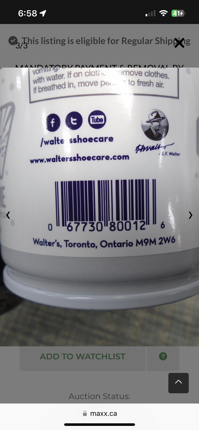 ** Brand New** Shoe/leather Protector image indicator(4)