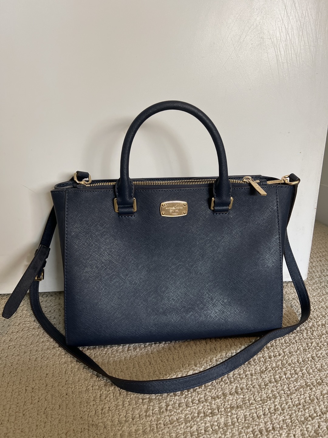 Michael Kors Navy Blue bag