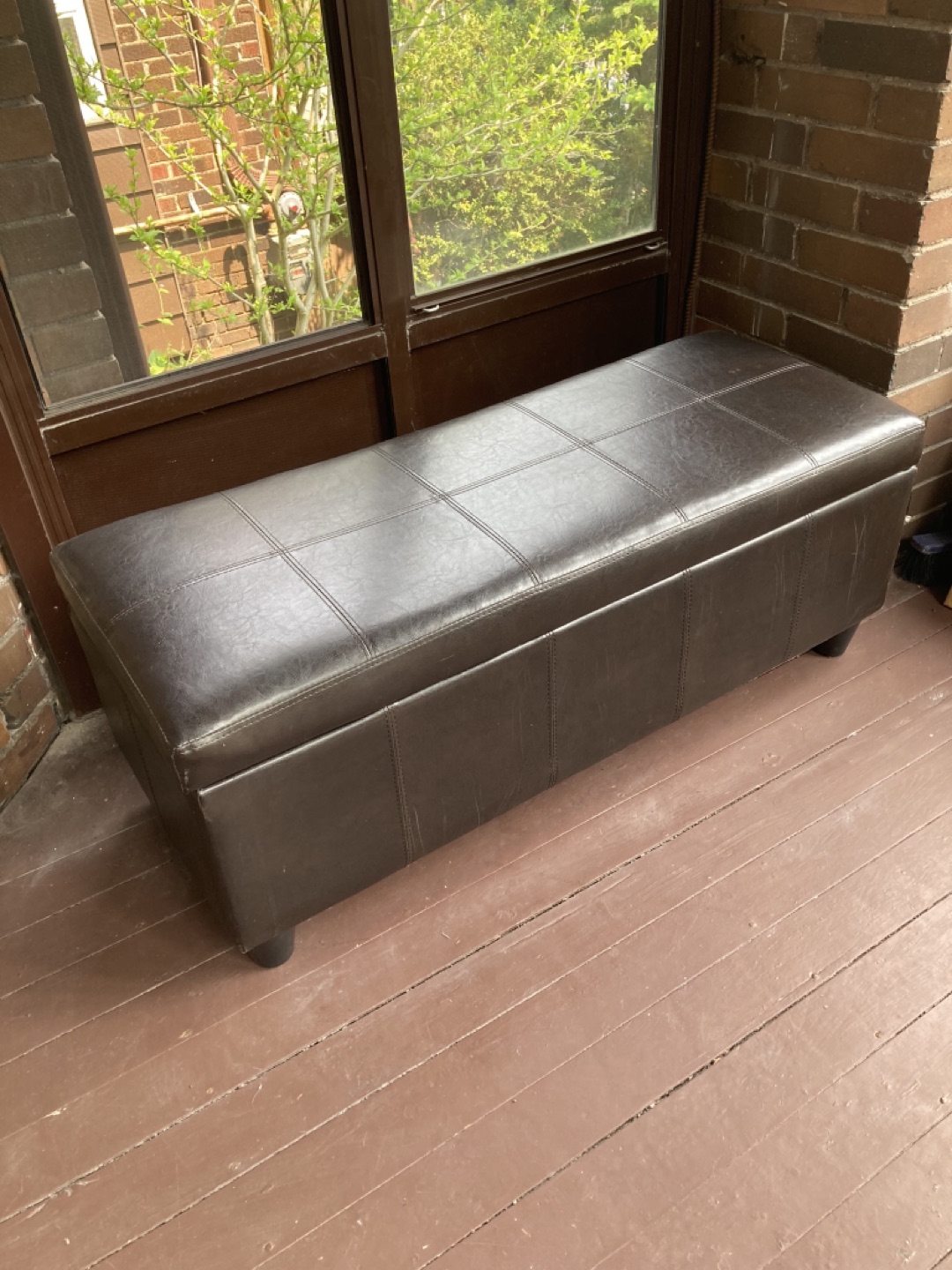 Roomy storage ottoman thumbnail