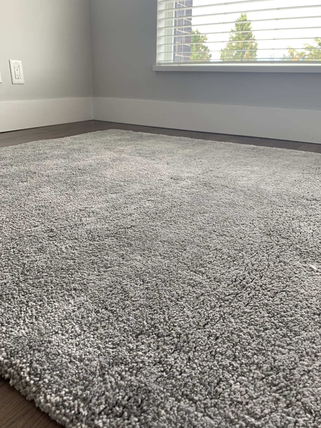 IKEA grey rug