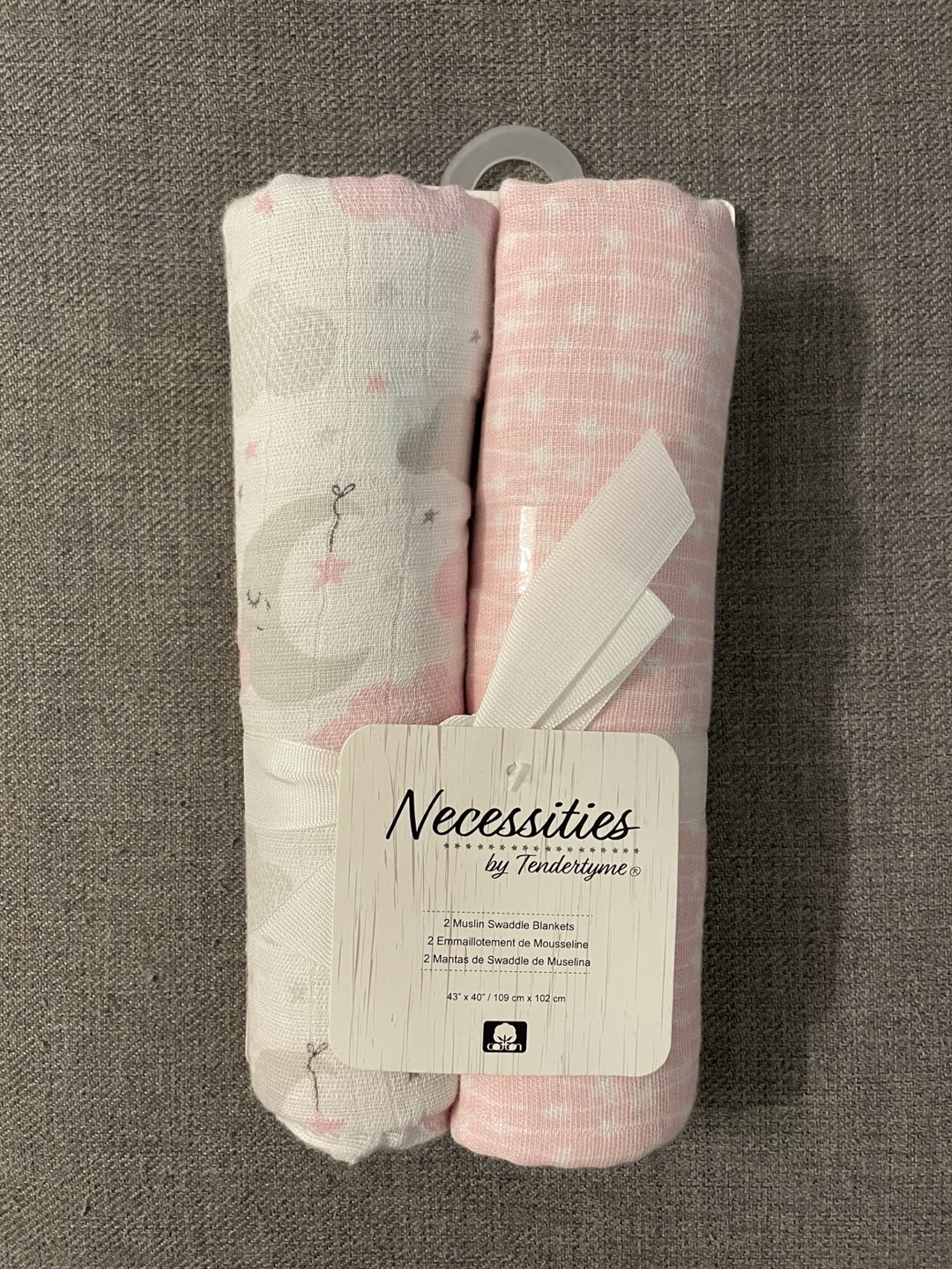 Pack of 2 Muslin blankets thumbnail