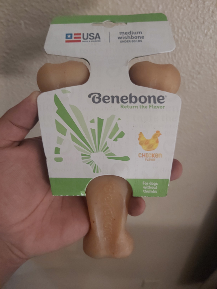 Brand new dog toys  bone and bacon bubbles #freecycle thumbnail