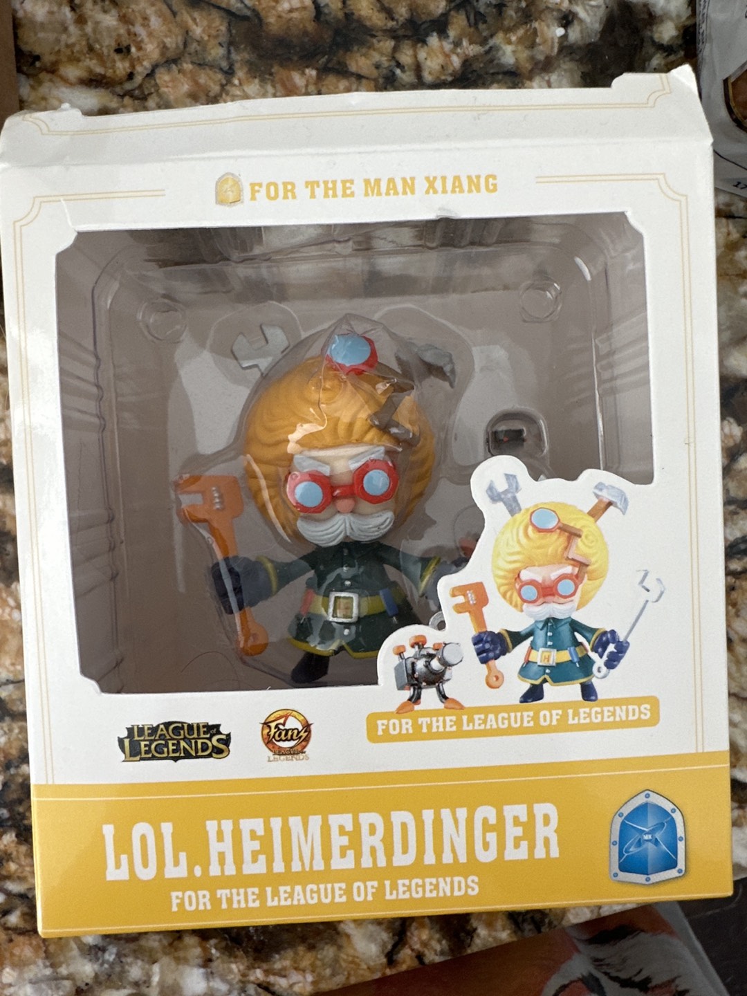 Old league of legends heimerdinger figurine thumbnail