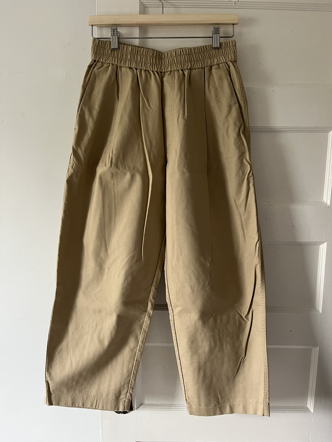 COS Beige Wide Leg Pant