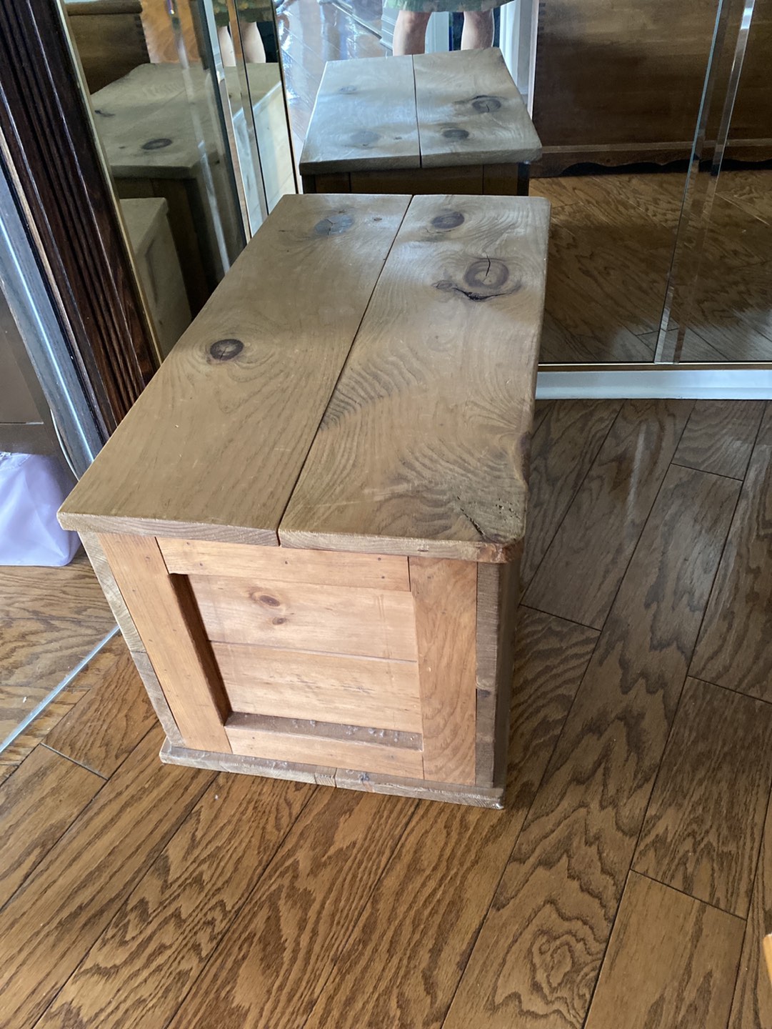 Wooden chest