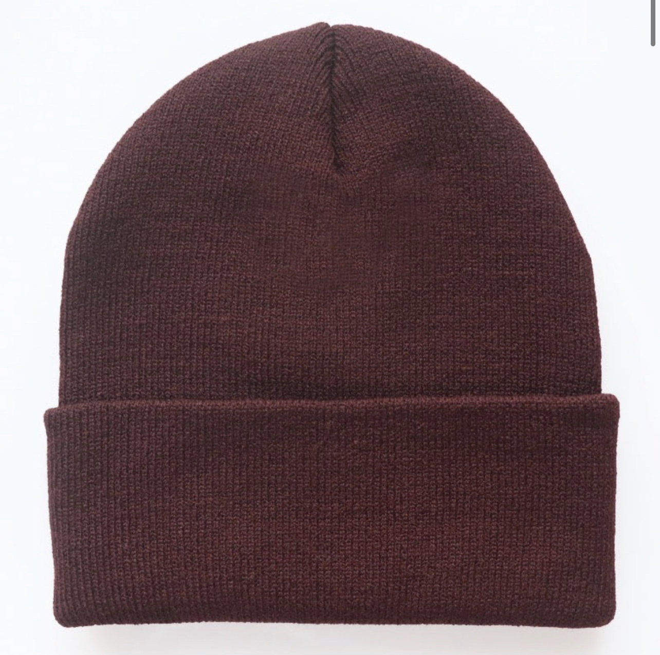 maroon beanie thumbnail
