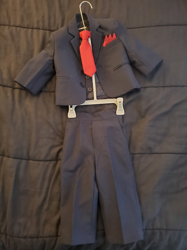 6mth old suit -only worn once - original price $65 thumbnail