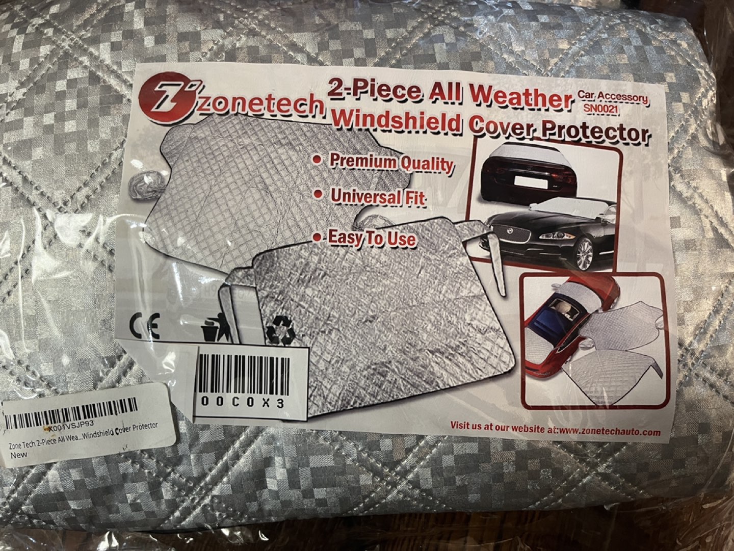 Windshield cover 2pcs - photo 2