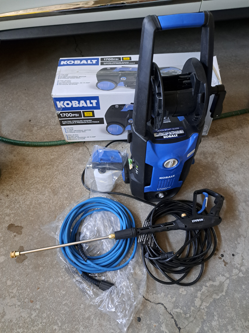 Kobalt KBT1700 Electric 1700PSI Pressure Washer