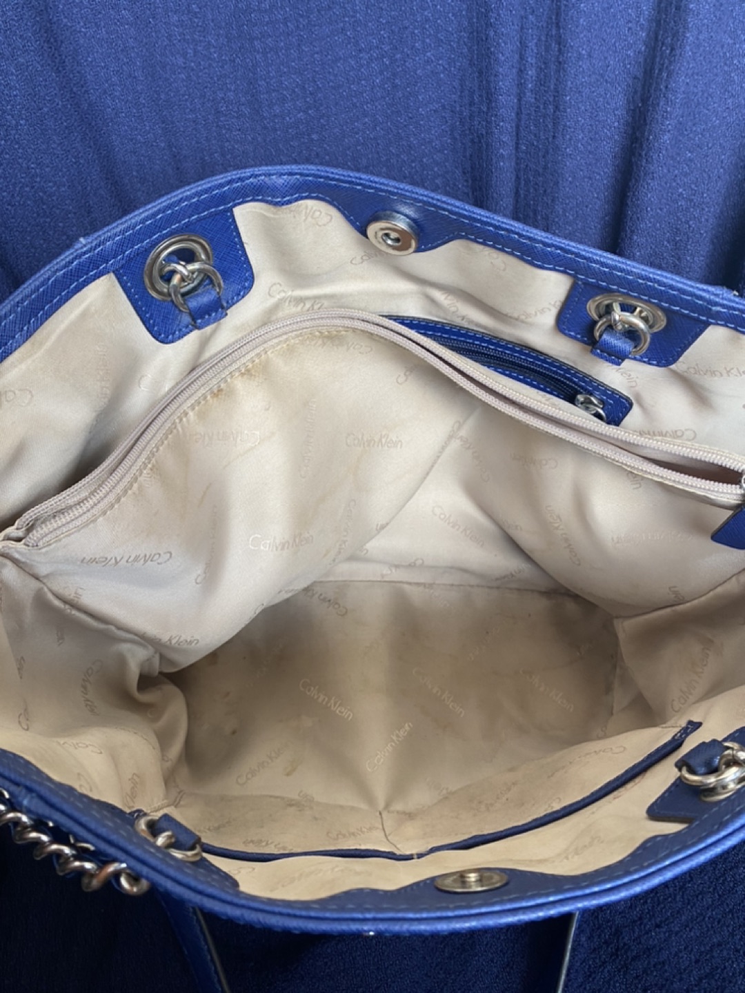 Calvin Klein blue purse - photo 4