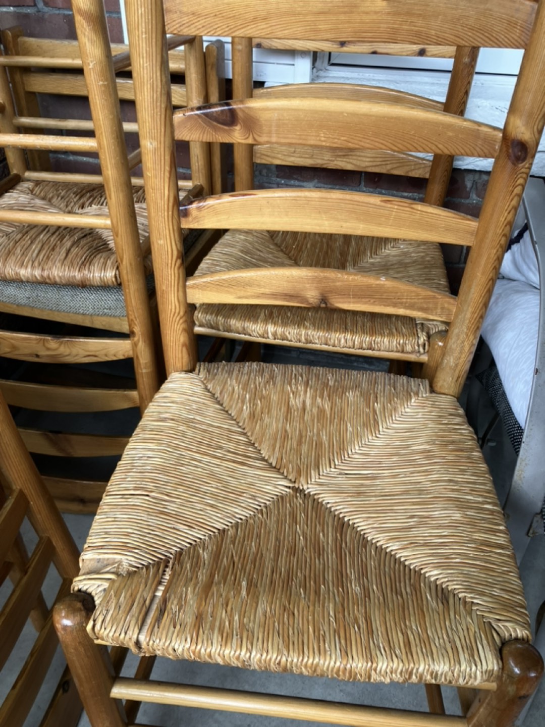 Kitchen/dining Ladder Back Chairs solid wood - photo 4
