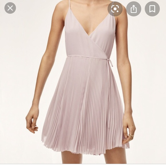 Wilfred Beaune Mini Dress XXS in Lilac Fog thumbnail
