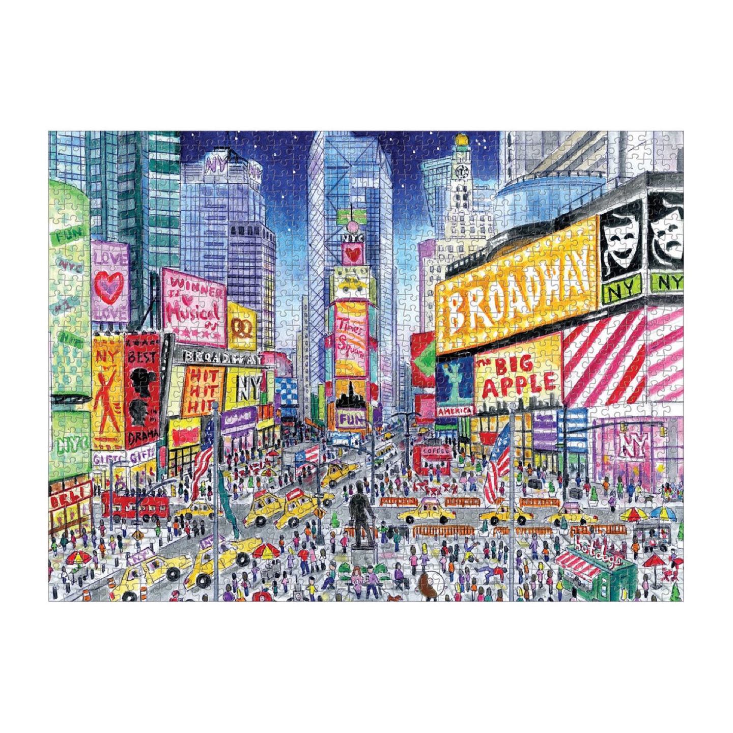 Galison Puzzle 100p piece_Time Square