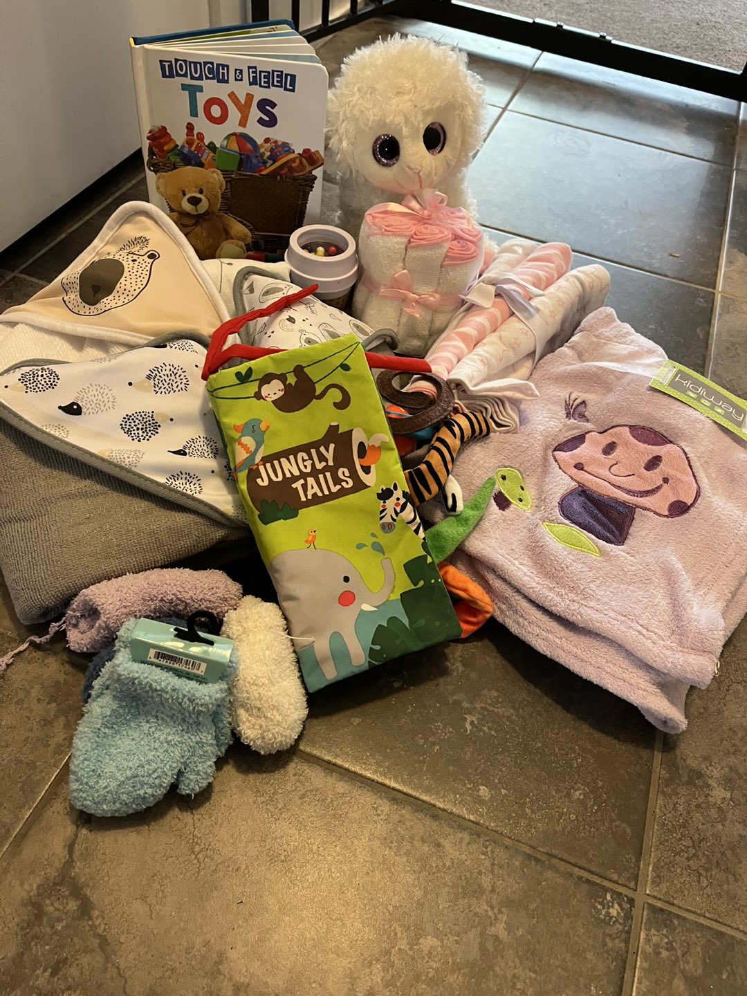 ALL for $10(Baby toys, blankets, towels, books) thumbnail