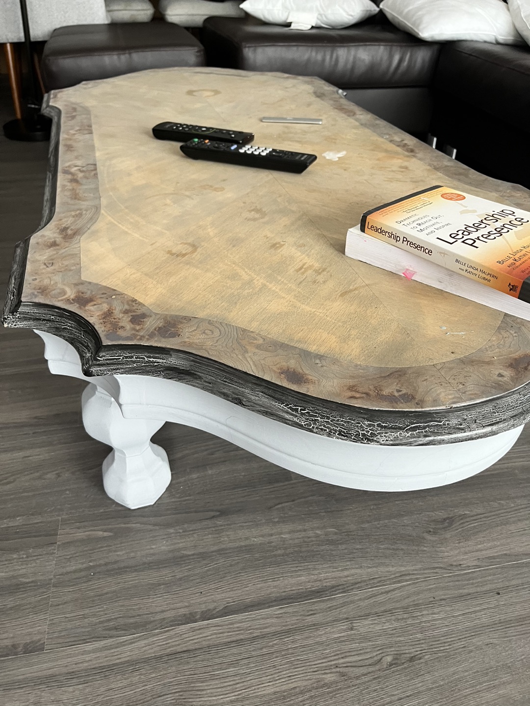 Coffee table for diy projects