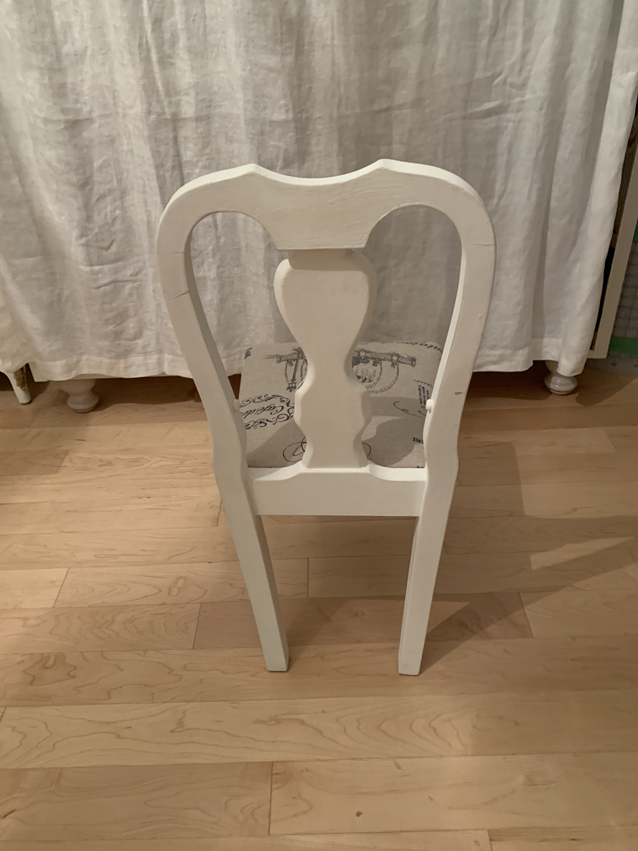 Child sized Queen Anne chair - photo 4