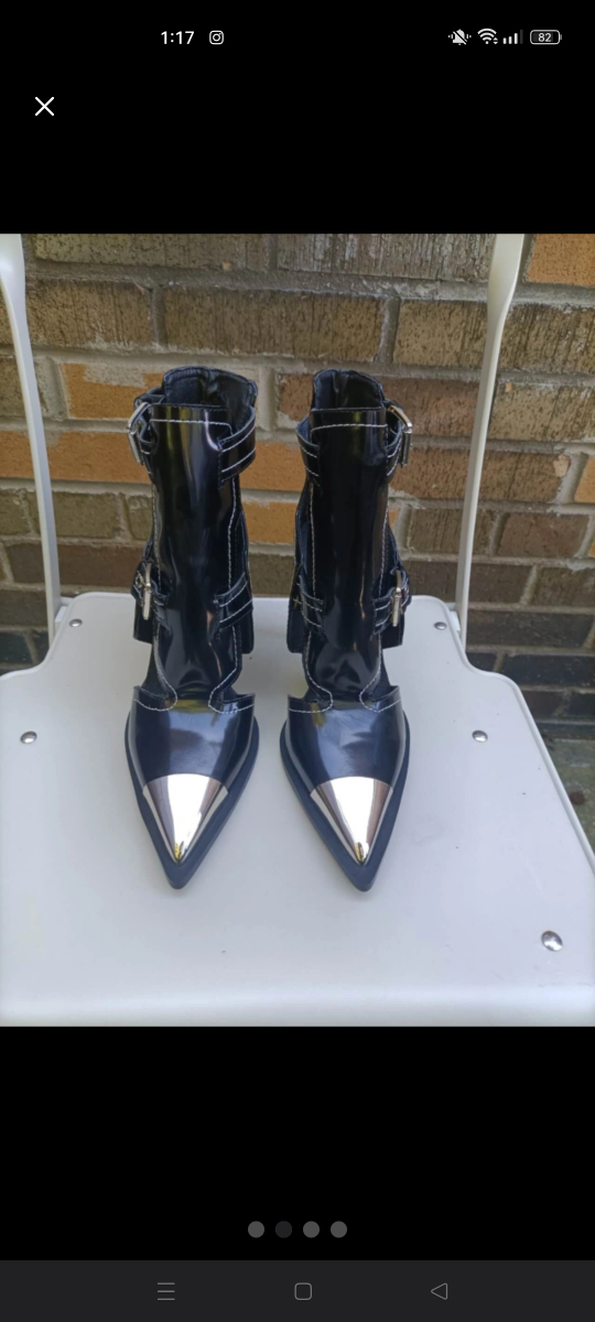 Alexander McQueen Spring/19 inspired heels  (US6) - photo 3