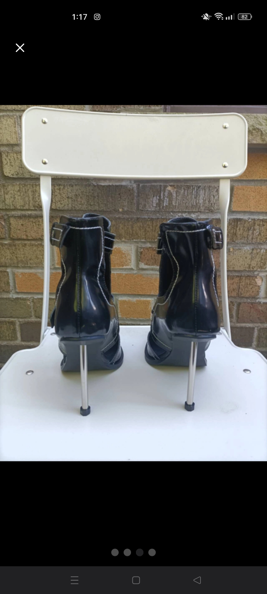 Alexander McQueen Spring/19 inspired heels  (US6) - photo 4