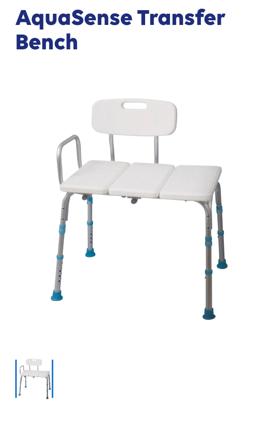 Aquasense Transfer Bench