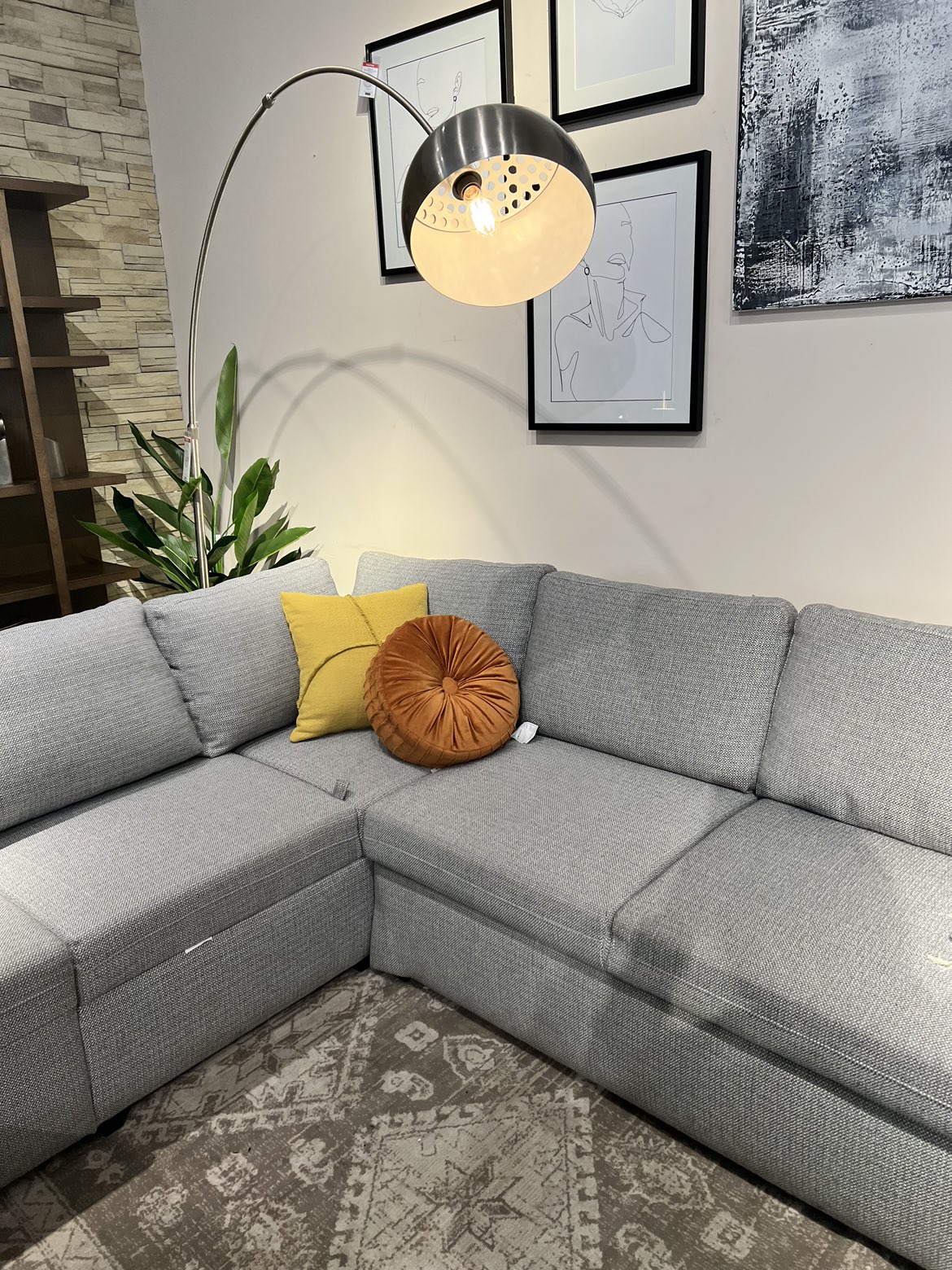 Multifunctional structube sectional sofa/ sofa bed - photo 3