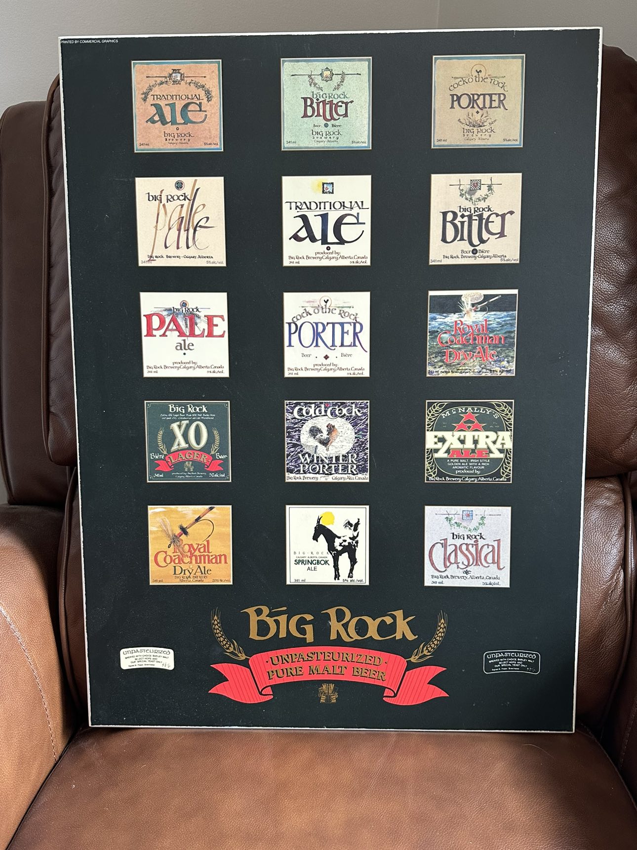 Big Rock Beer Sign thumbnail