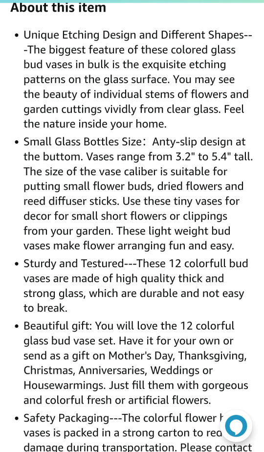 12 Beautiful Glass Bottles/Vases set🥕 image indicator(3)