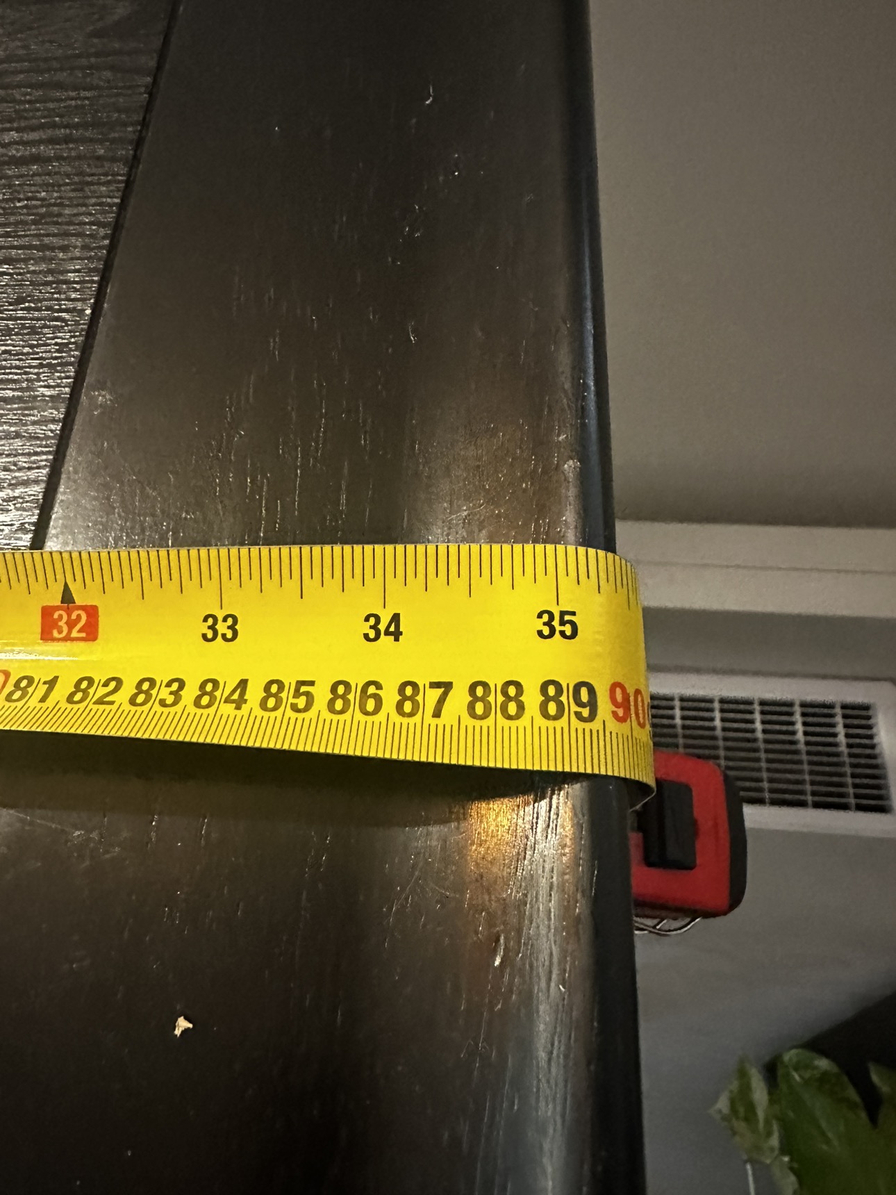 42” tall Dark Brown (black)2 Door Accent Srorage Cabinet image indicator(9)