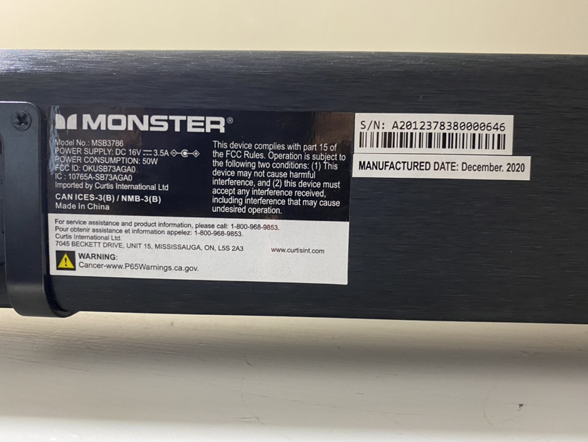 Monster sound bar - photo 3