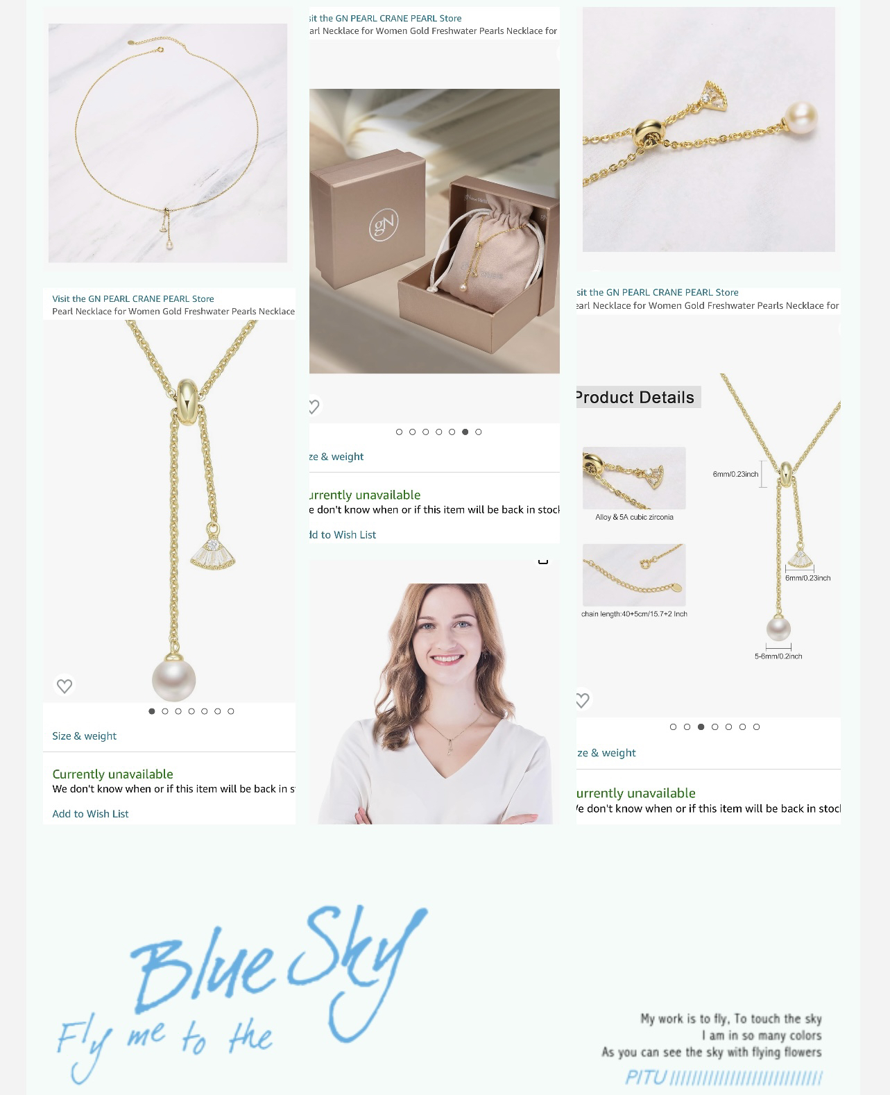 925 Silver Freshwater Pearl, all same Price. Read the details