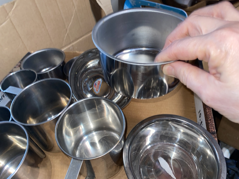 Stainless steel mugs. See description   new image indicator(4)