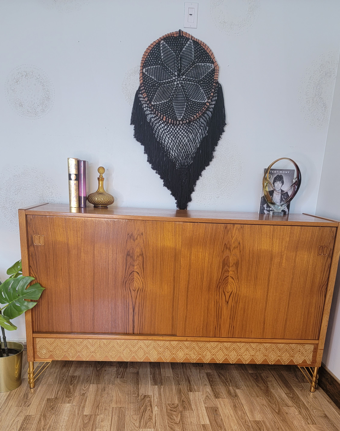 Danish MCM teak sideboard / Buffet - photo 2